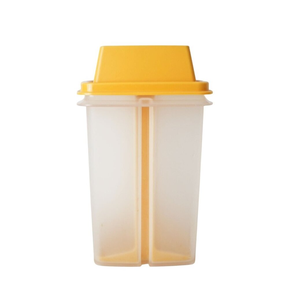 Tupperware Pick A Deli Yellow Clear Pickle Keeper Square Container 3 Piece